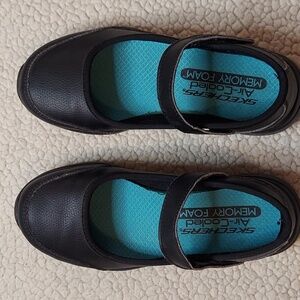 Skechers Black Mary Jane Dress Shoes